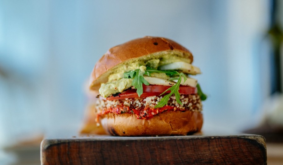 Avocado Egg Burger