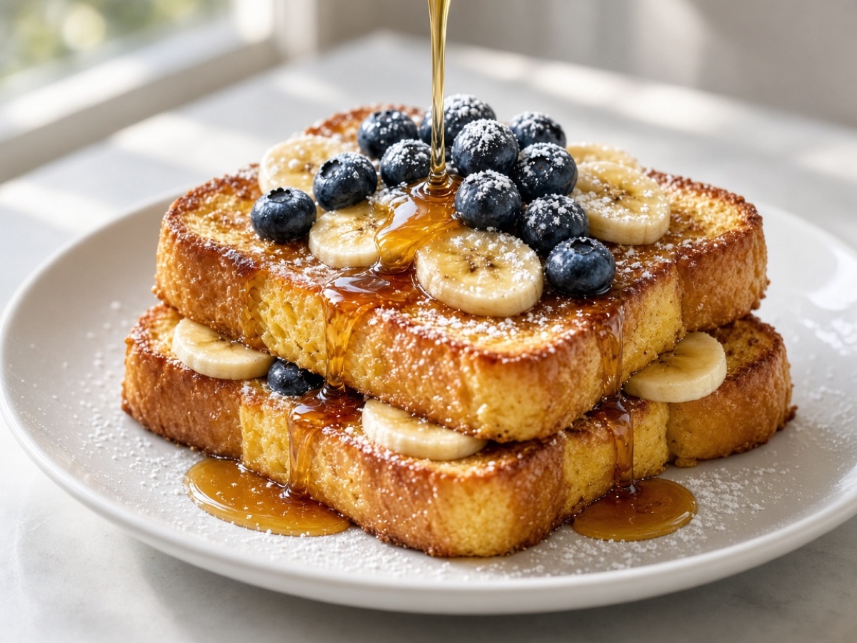 Blueberry Banana French Toast
