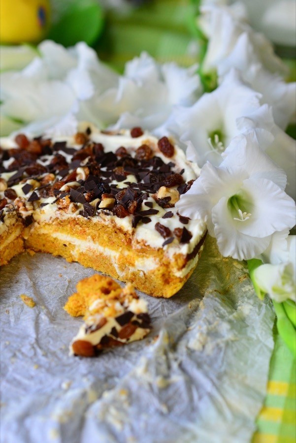 Carrot Cake with Cream Cheese Frosting