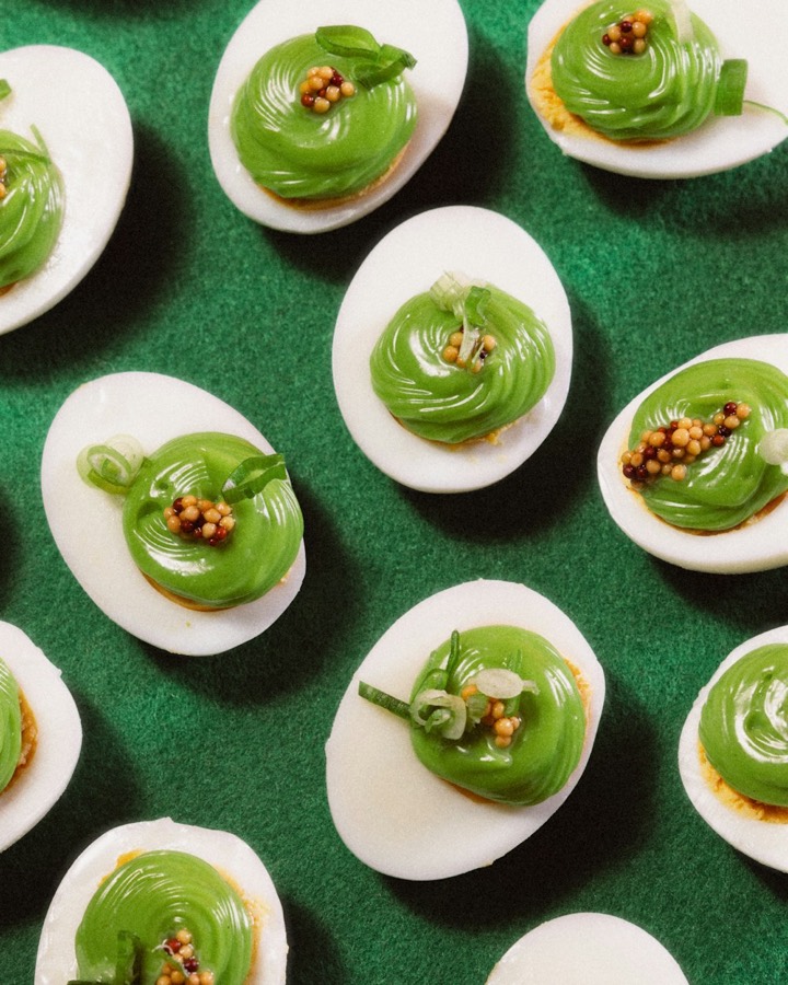 Herb Deviled Eggs