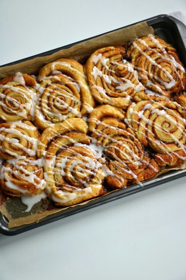 Iced Cinnamon Rolls