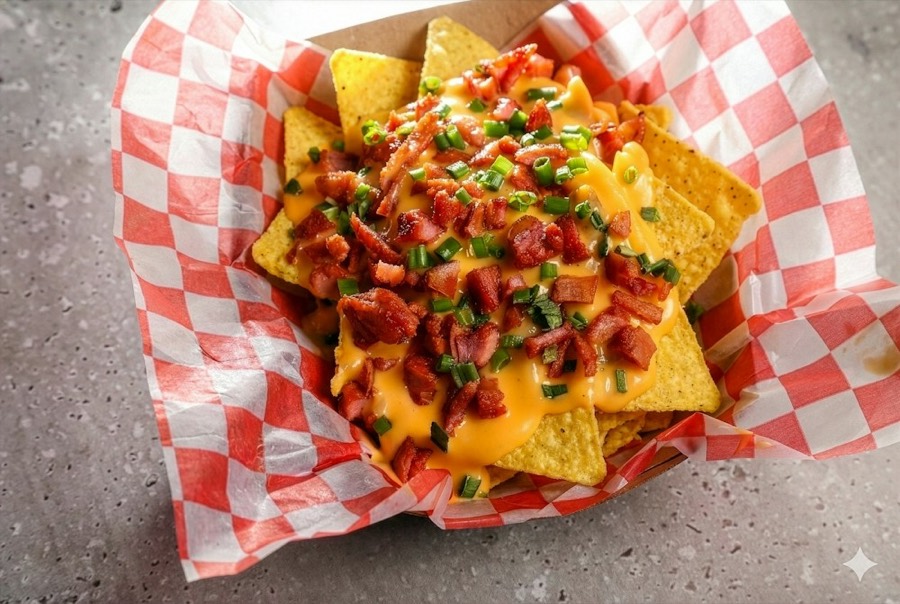 Loaded Cheese Nachos